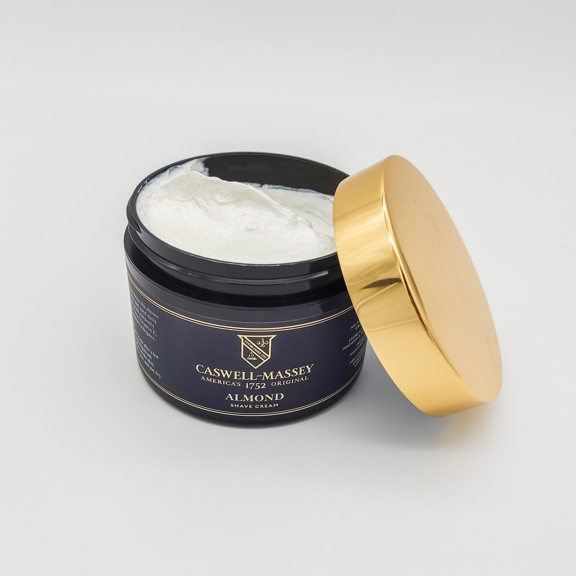 Caswell-Massey Almond Shave Soap/Cream Collection Shaving soap & Cream Pasteur Pharmacy 8 oz Shaving Cream