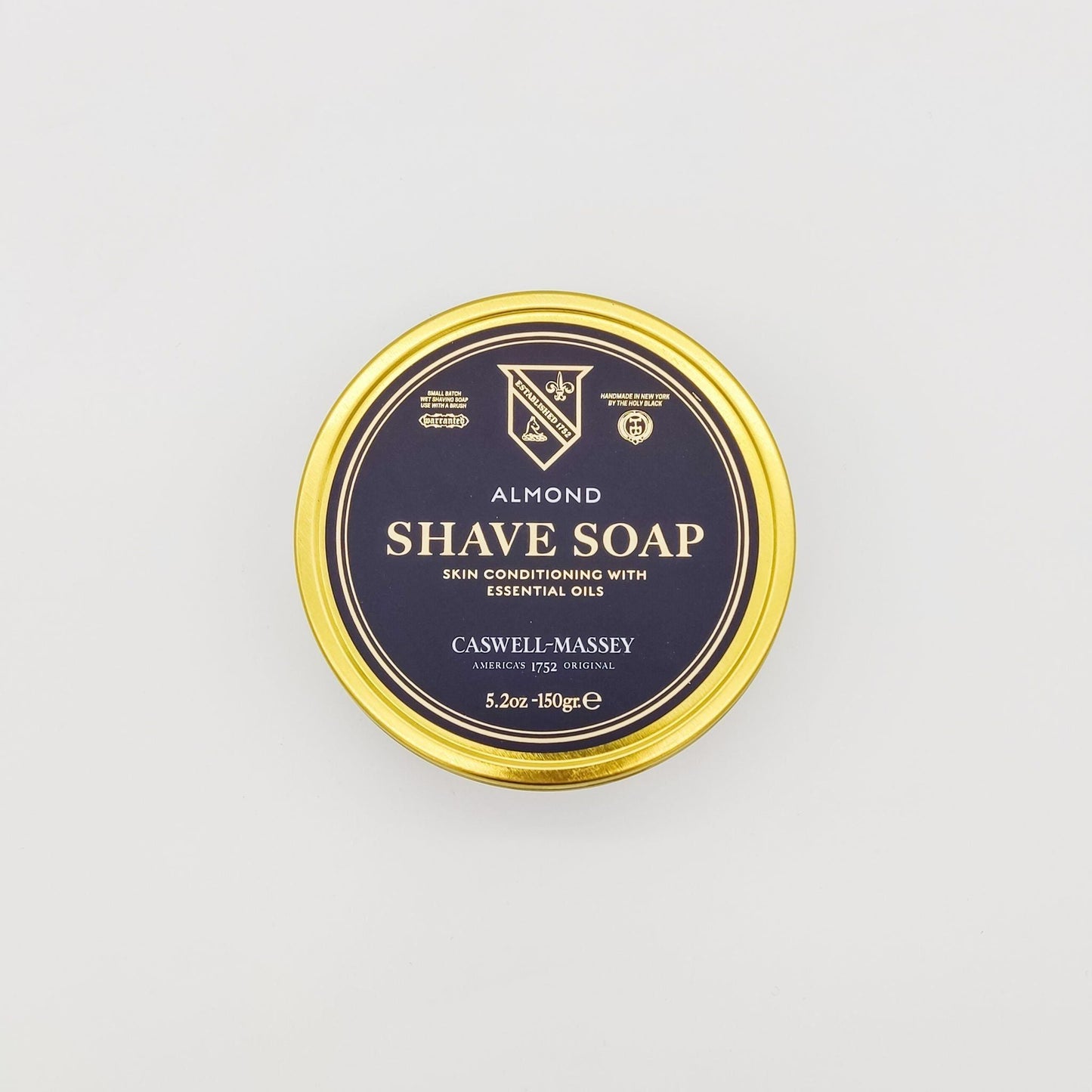 Caswell-Massey Almond Shave Soap/Cream Collection Shaving soap & Cream Pasteur Pharmacy 5.2 oz Shaving Soap