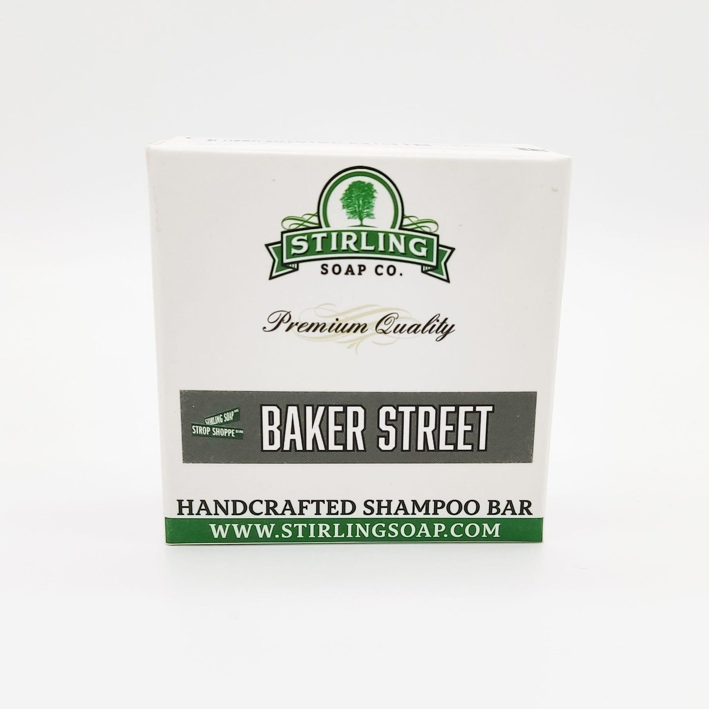 Stirling Soap Co. Baker Street Shampoo Bar 3.8 Oz Shampoo Bar Pasteur Pharmacy