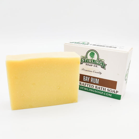 Stirling Soap Co. Bay Rum Bath Soap 5.5 Oz Bath Soap Pasteur Pharmacy