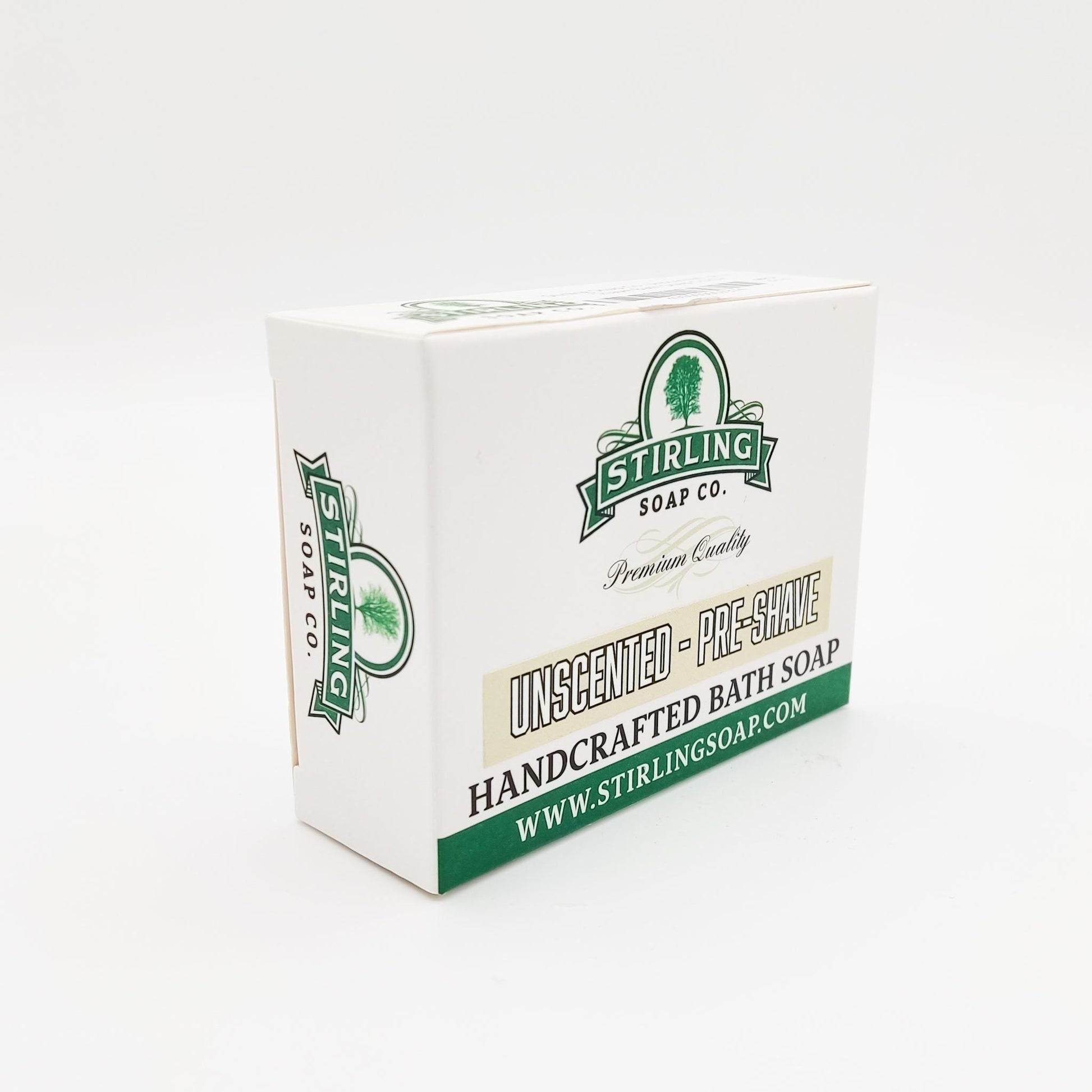 Stirling Soap Co. Unscented - Pre-Shave Bath Soap 5.5 Oz Pre-Shave Bath Soap Pasteur Pharmacy