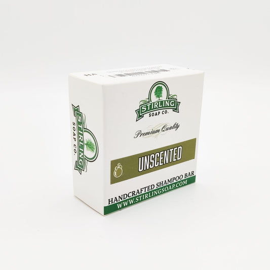 Stirling Soap Co. Unscented Shampoo Bar 3.8 Oz Shampoo Pasteur Pharmacy