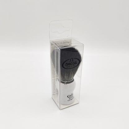 Omega shaving brush white handle 0196745 Hi-Brush synthetic fibre Shaving Brush Pasteur Pharmacy