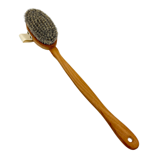 Dural Steamed Beech Wood Bath Brush With Horse Hair / Sisal Bristles Bath Brush Pasteur Pharmacy