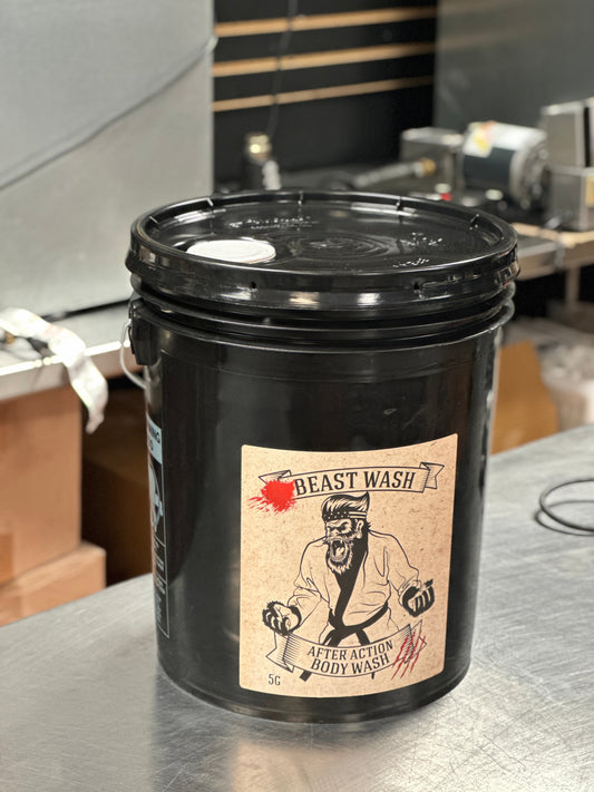 Johnny Slicks 5 Gallon Pail Of After Action Body Wash body wash Johnny Slicks