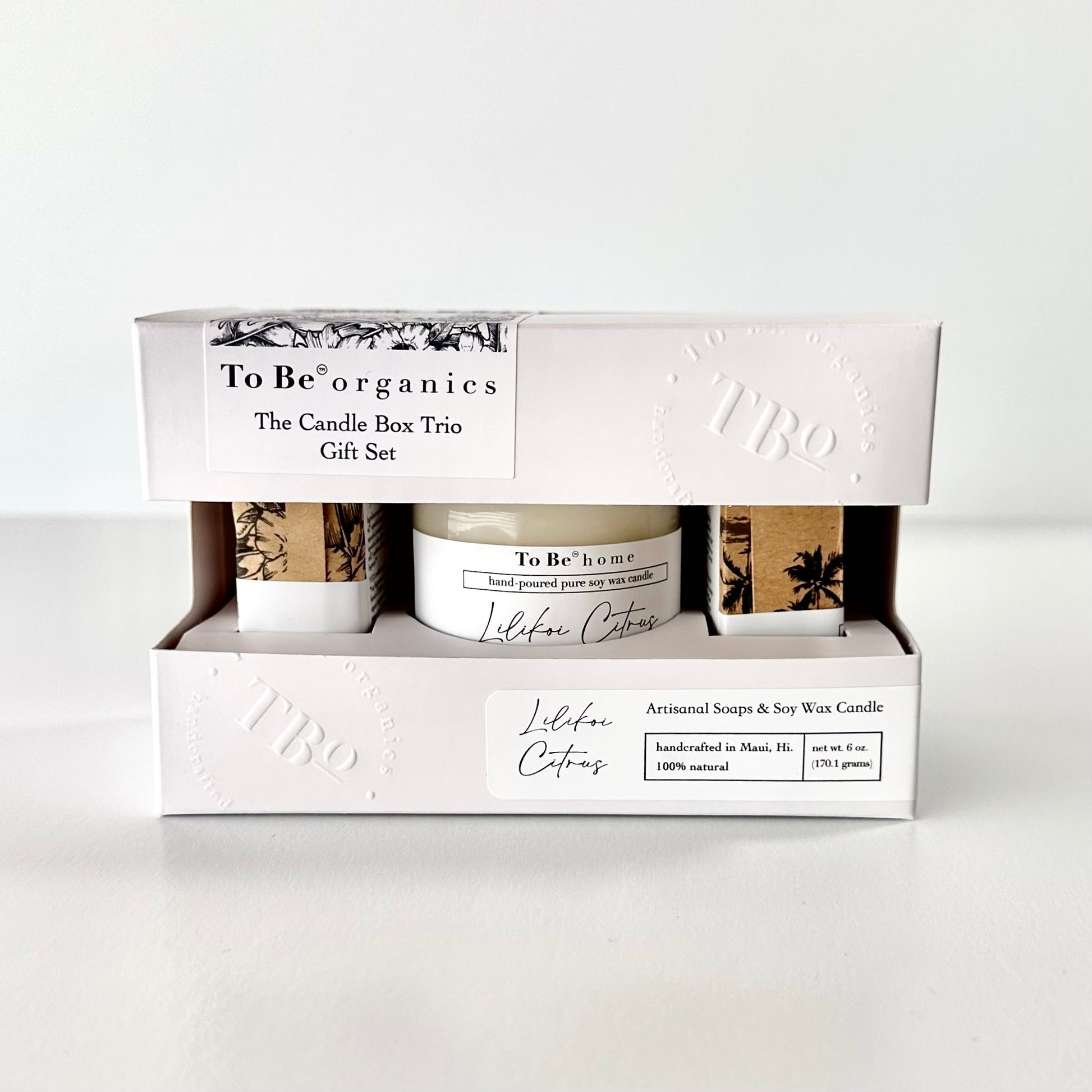 To Be Hawai'i The Candle Box Trio Gift Set Gift Sets To Be Hawai'i