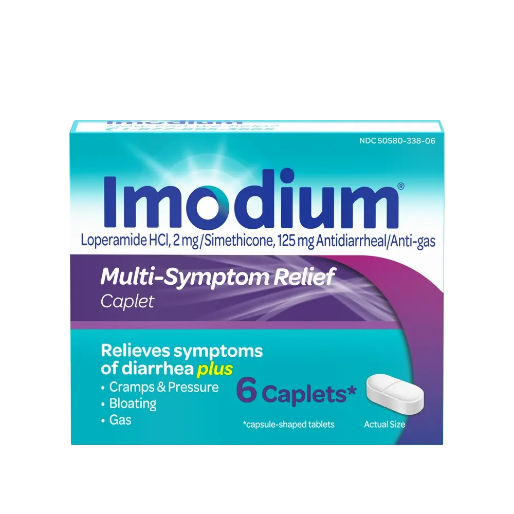 Imodium Multi-Symptom Caplets 6Ct Outdoor Living Pasteur Pharmacy