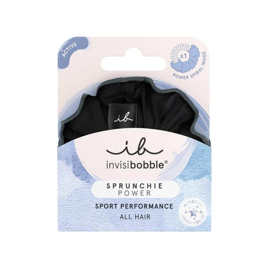 Accessoire de coiffure Invisibobble Sprunchie Power Black Panther - Élastique élégant et confortable doté de la technologie Invisibobble