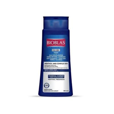 Champú Bioblas de Menta con Complejo B19 - 12oz | Cuidado Anticaspa