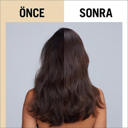 Crema de tratamiento capilar Gliss - Tratamiento nutritivo con Omega 9 y aceite de marula para cabello dañado