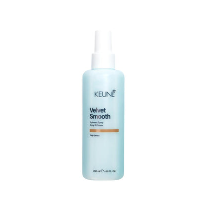 Spray acondicionador bifásico Keune Velvet Smooth 200 ml