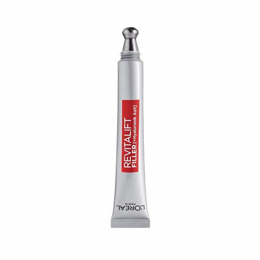 L'Oréal Paris Dermo Revitalift Filler Eye Cream - Anti-Aging Hyaluronic Acid Eye Cream for Dark Circles & Wrinkles