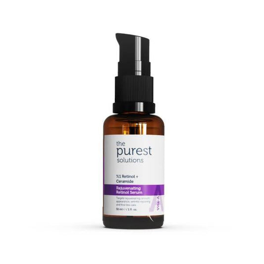 The Purest Solutions Suero de Retinol - Cuidado de la piel antienvejecimiento con ácido hialurónico y vitamina E