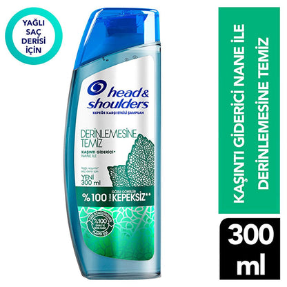 Champú anticaspa Head & Shoulders - Clínicamente probado, sin siliconas, 72h de protección - 10.14 fl oz