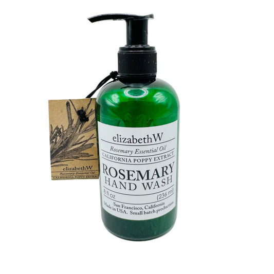 Elizabeth W Rosemary Essential Oil Hand Wash 8 oz Hand Wash Pasteur Pharmacy