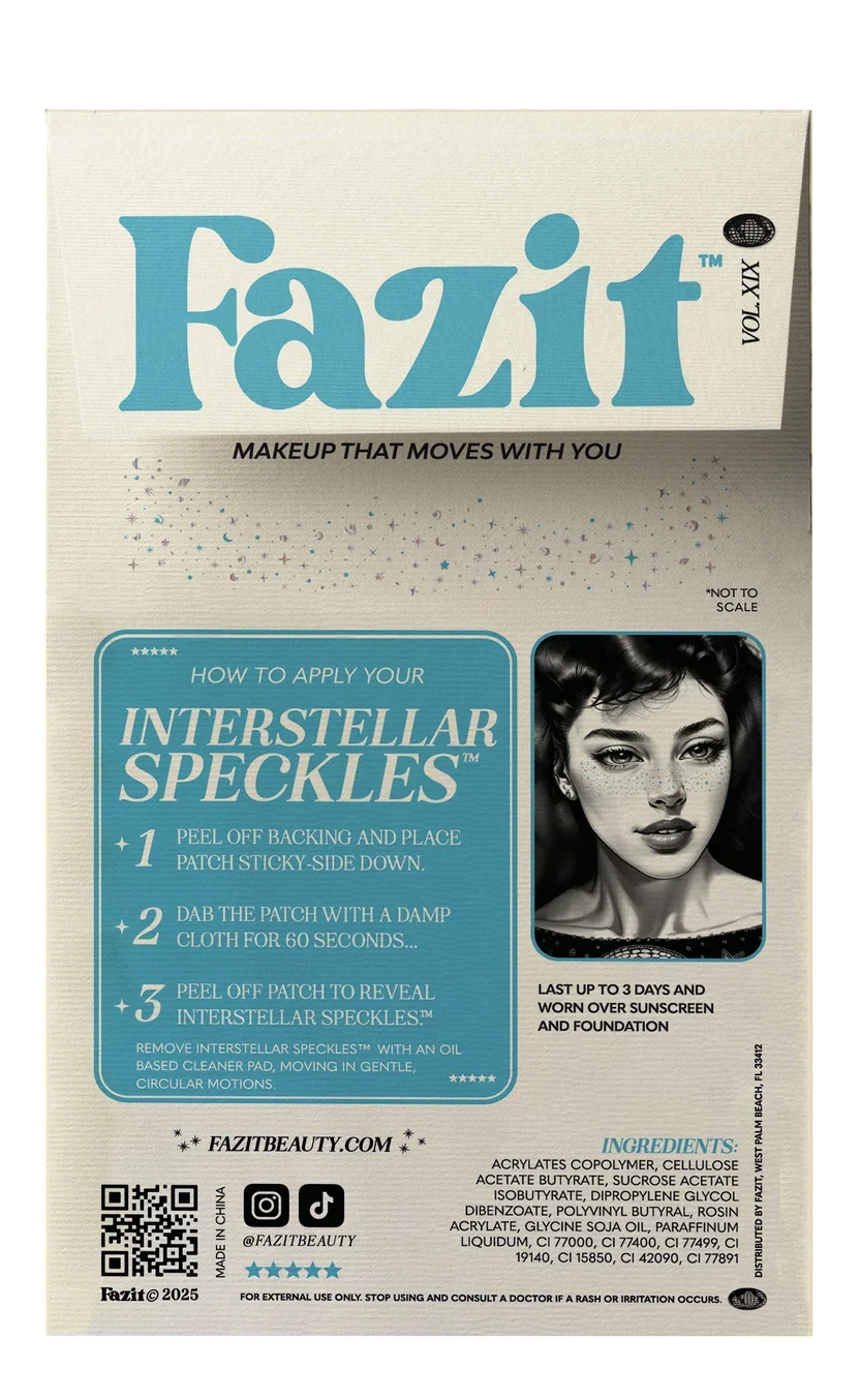 Fazit Temporary Makeup Patches – Stars, Freckles & Speckles