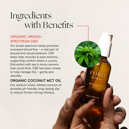 Aceite sexual con CBD