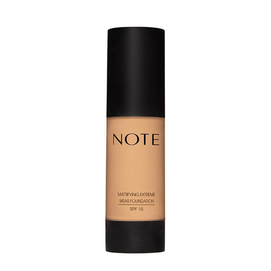 Fond de teint Note Mattifying Extreme Wear - Contrôle de sébum, FPS 15, sans cruauté, 03 Medium Beige