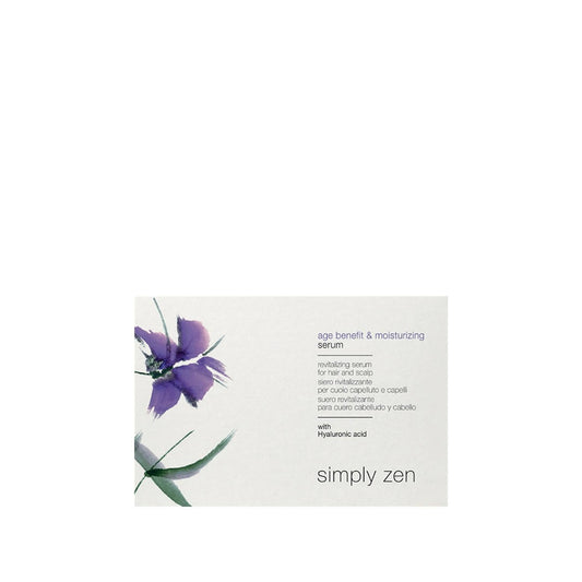 Simply Zen Age Benefit & Moisturizing Hair Serum: Revitalize Dry, Aging Hair with Intense Hydration & Professional Treatment