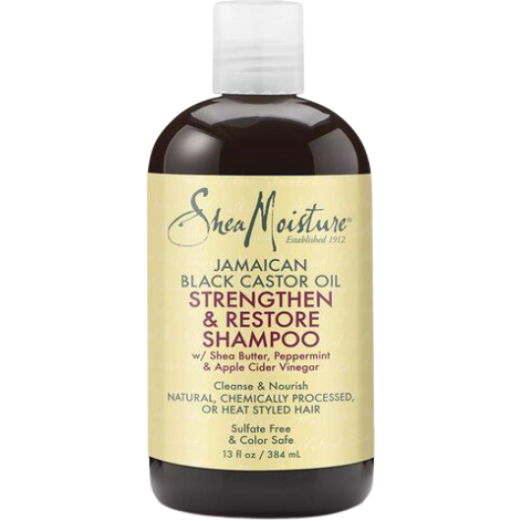 SheaMoisture Jamaican Black Castor Oil Strengthen & Restore Shampoo 384ml Shampoo Pasteur Pharmacy
