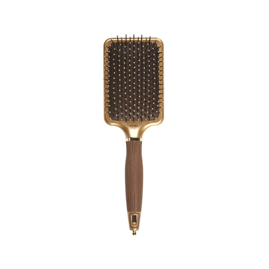 Brosse à cheveux ionique Olivia Garden - Technologie céramique et ionique Nano Thermic pour réduire les frisottis et améliorer la brillance