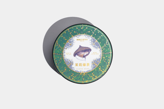 Noble Otter Jasmine Green Tea Shave Soap Shaving Soap Noble Otter