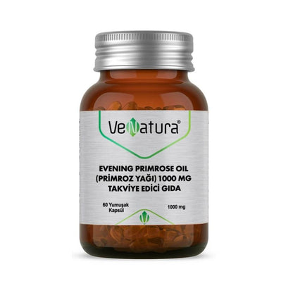 Aceite de onagra Venatura - 1000mg | 60 cápsulas blandas