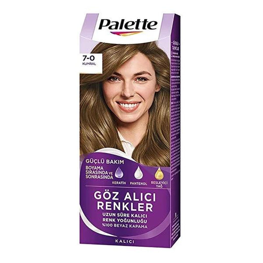 Tinte para el cabello Palette: color vibrante de larga duración con 100% de cobertura de canas