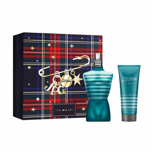 Jean paul gaultier le male 2 pcs set: 4.2 eau de toilette spray + 2.5 shower gel MEN Fragrant Nest