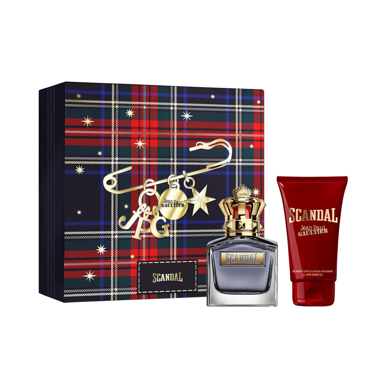 Jean paul gaultier scandal 2 pcs set for men: 3.4 eau de toilette spray + 2.5 shower gel MEN Fragrant Nest