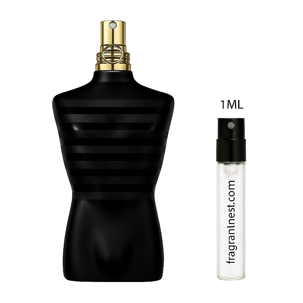 Jean Paul Gaultier Le Male Le Parfum Eau De Parfum Intense Travel Spray | Sample Fragrant Nest 1mL Sample (15 Sprays)