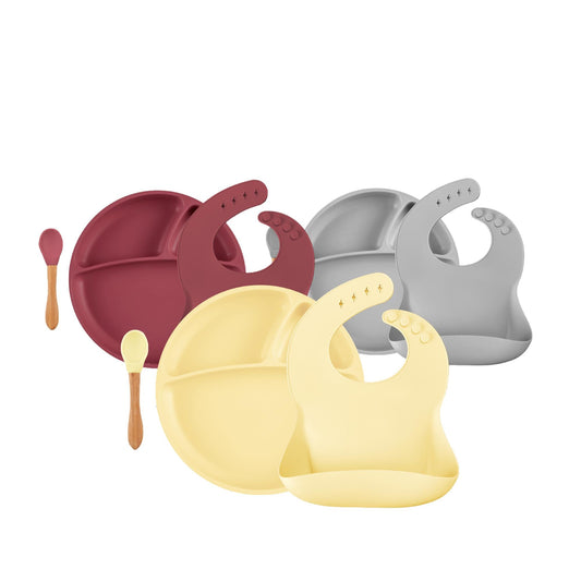 OiOi Baby Feeding Set - BLW 2 for Infant Nutrition & Baby-Led Weaning