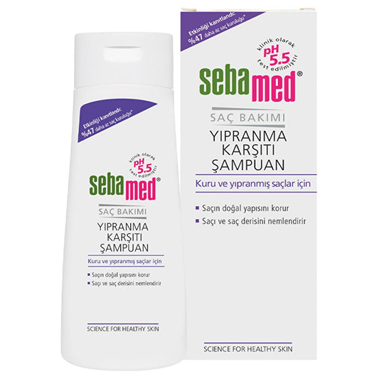 Sebamed Repair Shampoo: Gentle & pH Balanced for Damaged, Colored, or Permed Hair - Restores Shine & Elasticity