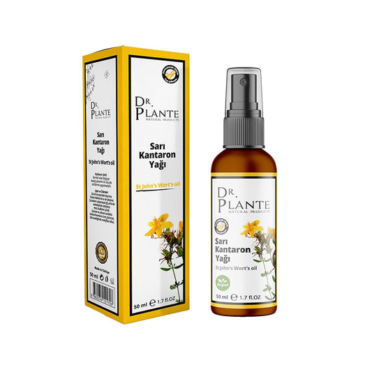 Dr.Plante St. John's Wort Oil 50 ml - Natural Skincare Essential Oil for Soothing Skin Irritations