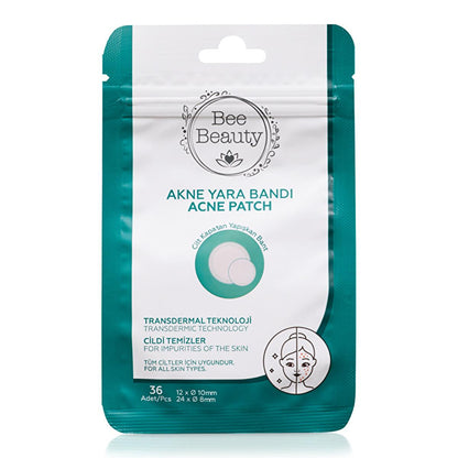 Patchs d'hydrogel pour l'acné Bee Beauty - Apaise, protège et calme les peaux à tendance acnéique, 36 unités