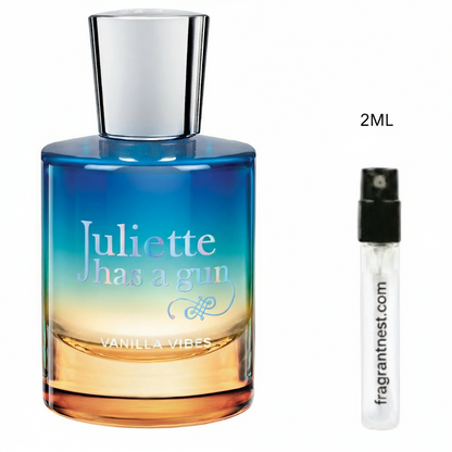 Juliette Has a Gun Vanilla Vibes Eau De Parfum Travel Spray | Sample Fragrant Nest 2mL Sample (30 Sprays)