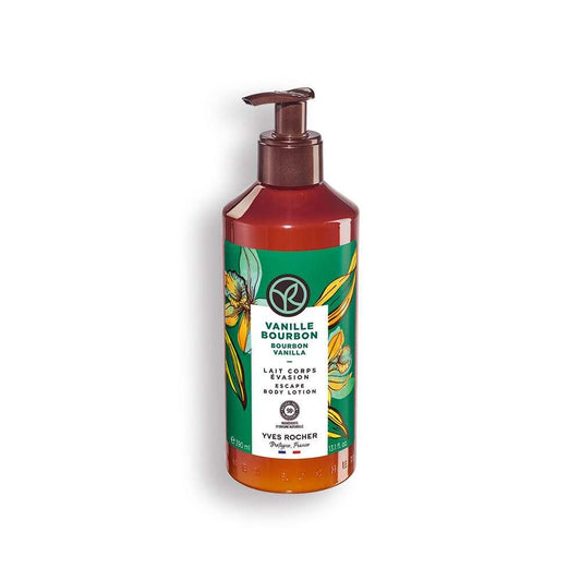 Yves Rocher Vanilla Body Lotion - Hydrating, Non-Greasy, and Luxurious - 13.19 fl oz