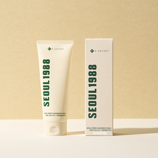 K-Secret SEOUL 1988 Cleansing Foam Pine Cica & Probiotics 150ml