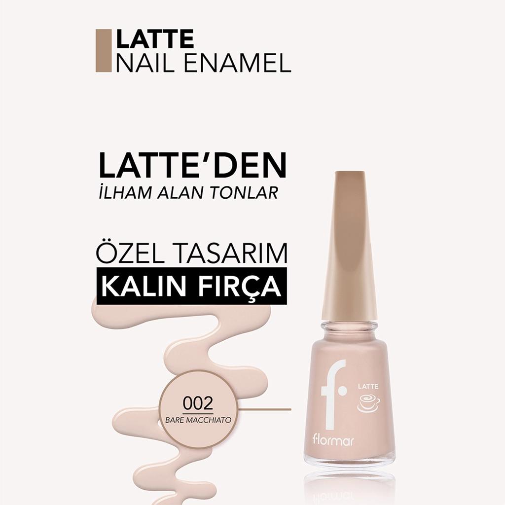 Flormar Bare Macchiato High-Pigment Nail Polish 002
