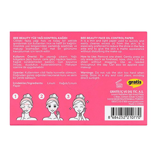 Bee Beauty Oil Control Blotting Papers 50 Sheets