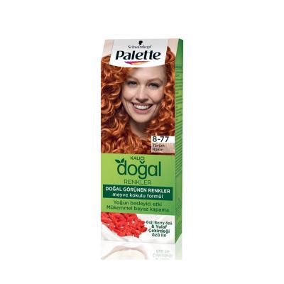 Palette Deluxe Tinte Cinnamon Copper 8-77: Fórmula con aceite de argán natural para un brillo y suavidad intensos - Consigue un color vibrante y duradero en casa