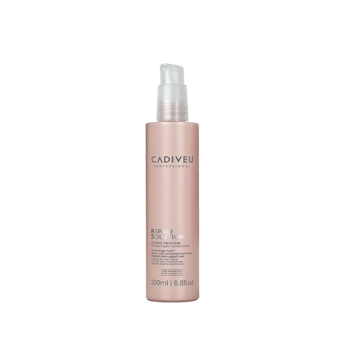 Cadiveu Repair Solution Power Protein Pre-Shampoo Treatment for Damaged Hair - 200ml, Nourishing Protein-Based Formula