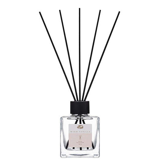 Difusor de varillas Eklips Vainilla Cálida - Ambientador de 100 ml con varillas de 240 mm