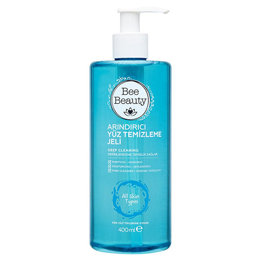 Gel nettoyant pour le visage Bee Beauty à l'acide salicylique et à la niacinamide - Nettoyant pores profonds pour l'acné et le contrôle du sébum, nettoyant visage illuminateur - 400 ml