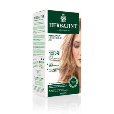 Tinte para el cabello Herbatint - 10DR Rubio cobrizo dorado claro