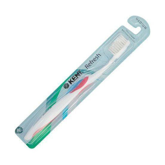 Kent Refresh Silver Infused Medium Toothbrush - Assorted Colors Toothbrush Pasteur Pharmacy