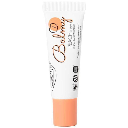 PuroBio Balmy Peach - Organic Lip Balm | 10ml