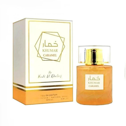 Wadi Al Khaleej Khumar Caramel Eau De Parfum Unisex Perfume Spary, 100 ml