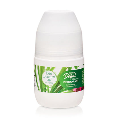 Desodorante roll-on natural para mujer Bee Beauty - Sin aluminio, sin parabenos, 1.69 fl oz
