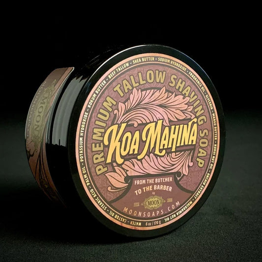 Moon Soaps Koa Mahina Shaving Collection Shaving Set Pasteur Pharmacy Shaving Soap 6 Oz